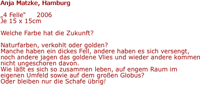 Anja Matzke, Hamburg