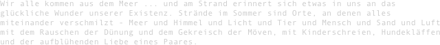 Wir alle kommen aus dem